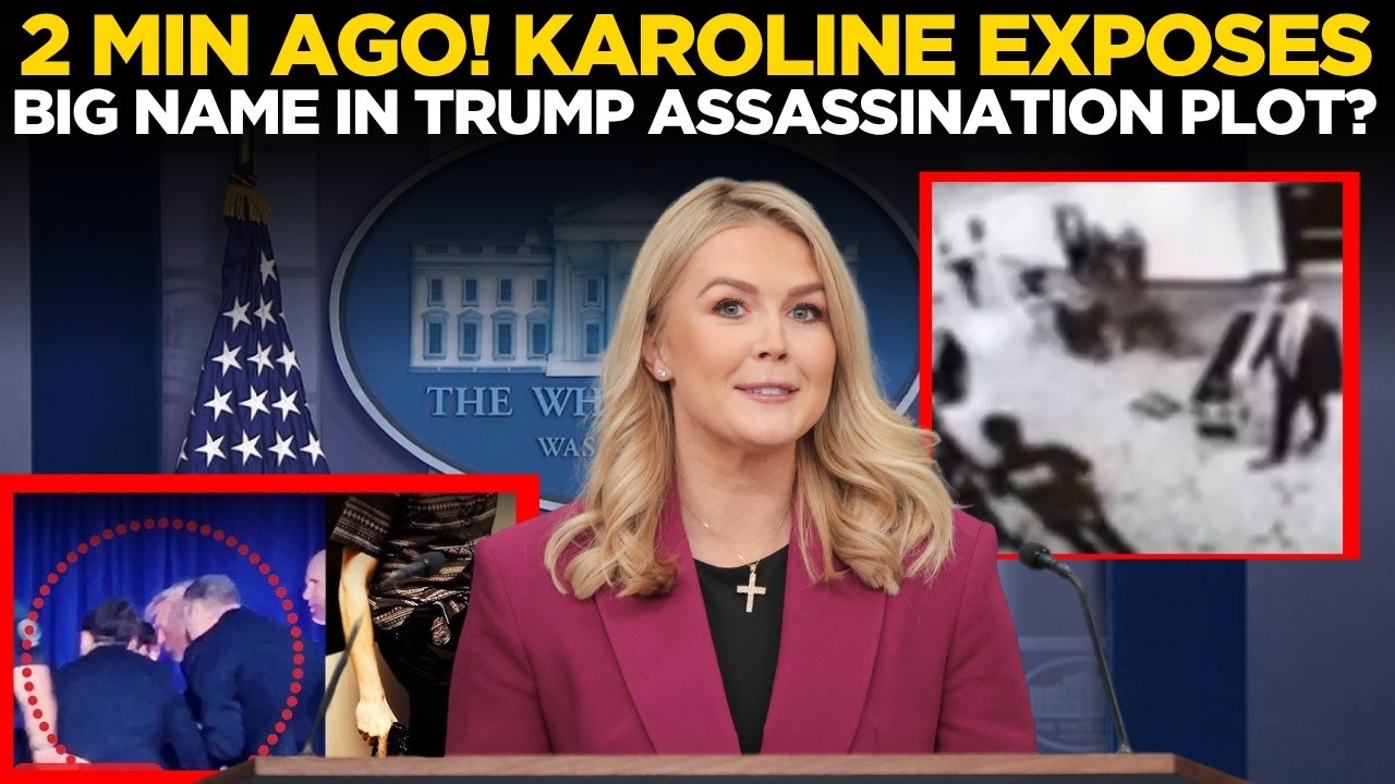 US News LIVE: Karoline Leavitt Drops Bombshell As She Exposes Big Name Behind Trump Attack plot?