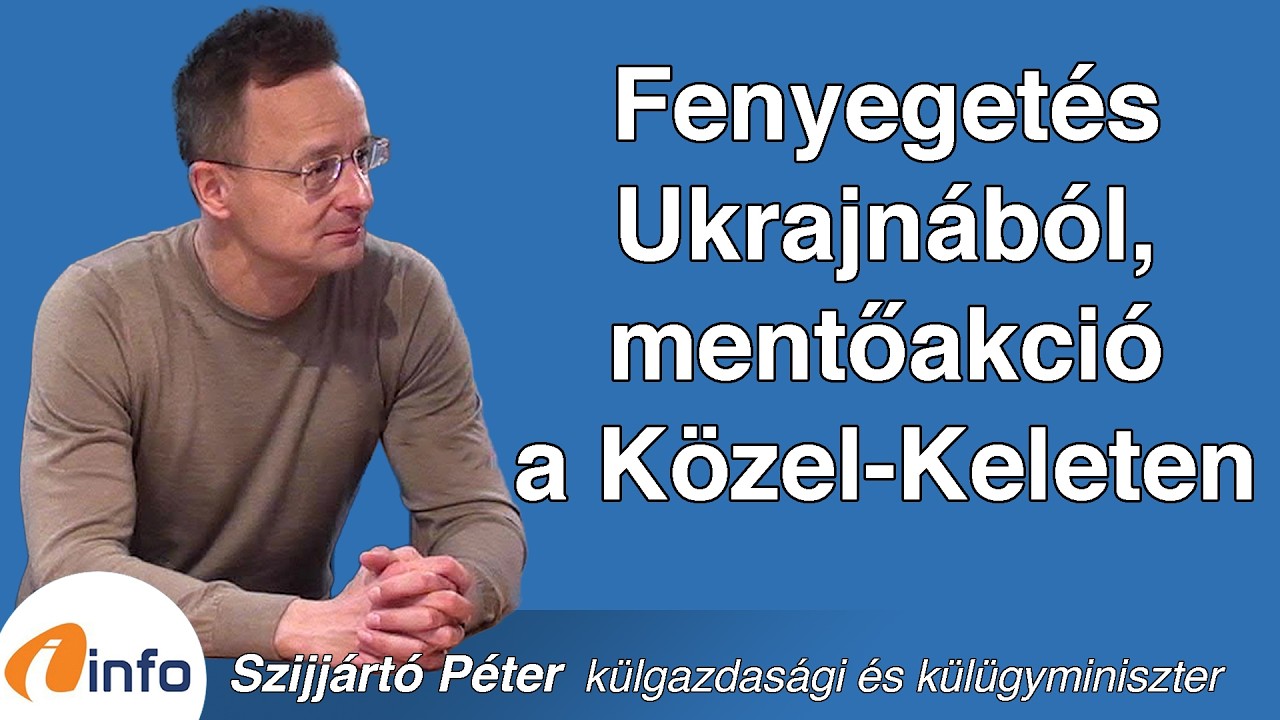 Fenyegetés Ukrajnából, mentőakció a Közel-Keleten. Szijjártó Péter, Inforádió, Aréna