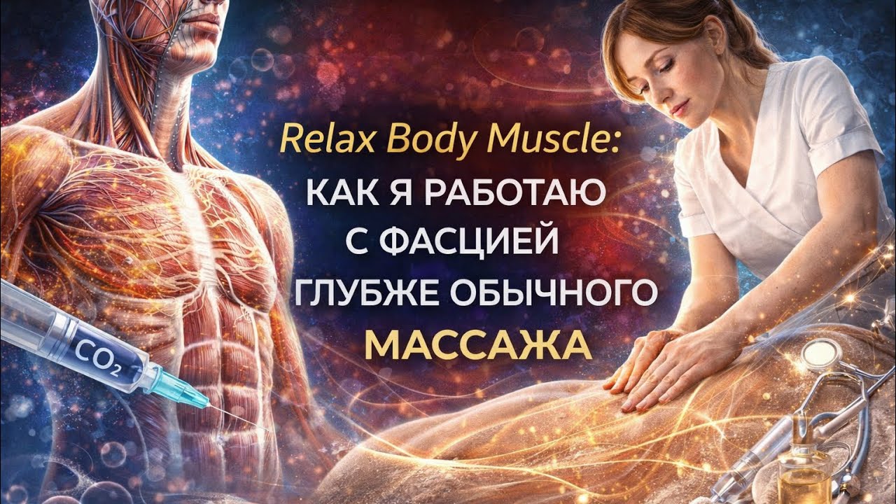 Relax Body Muscle: как я работаю с фасцией глубже обычного массажа. 