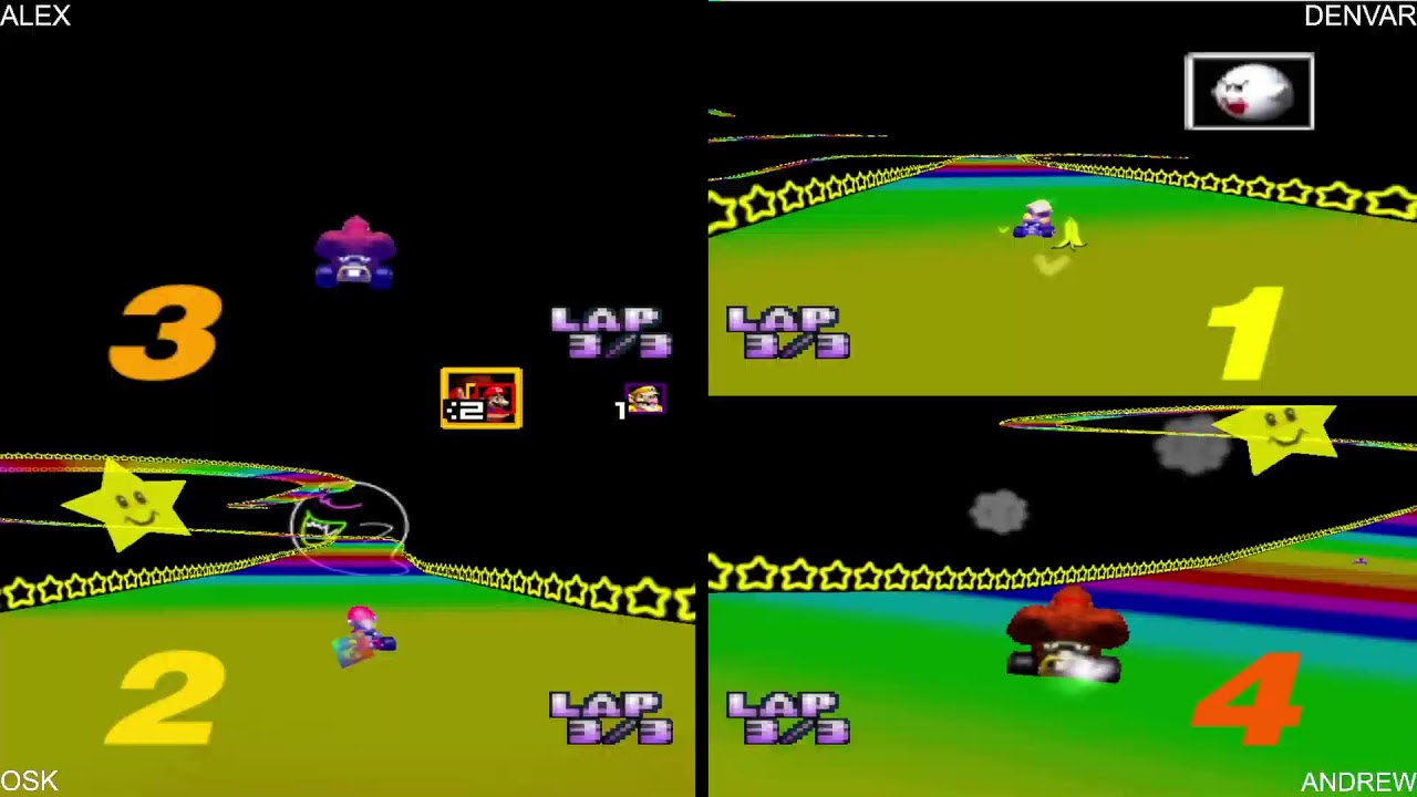 Mario Kart 64 (alex-denvar-osk-andrew)