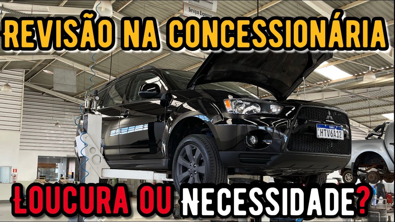 Mit Outlander 2010 - Revisão na concessionária