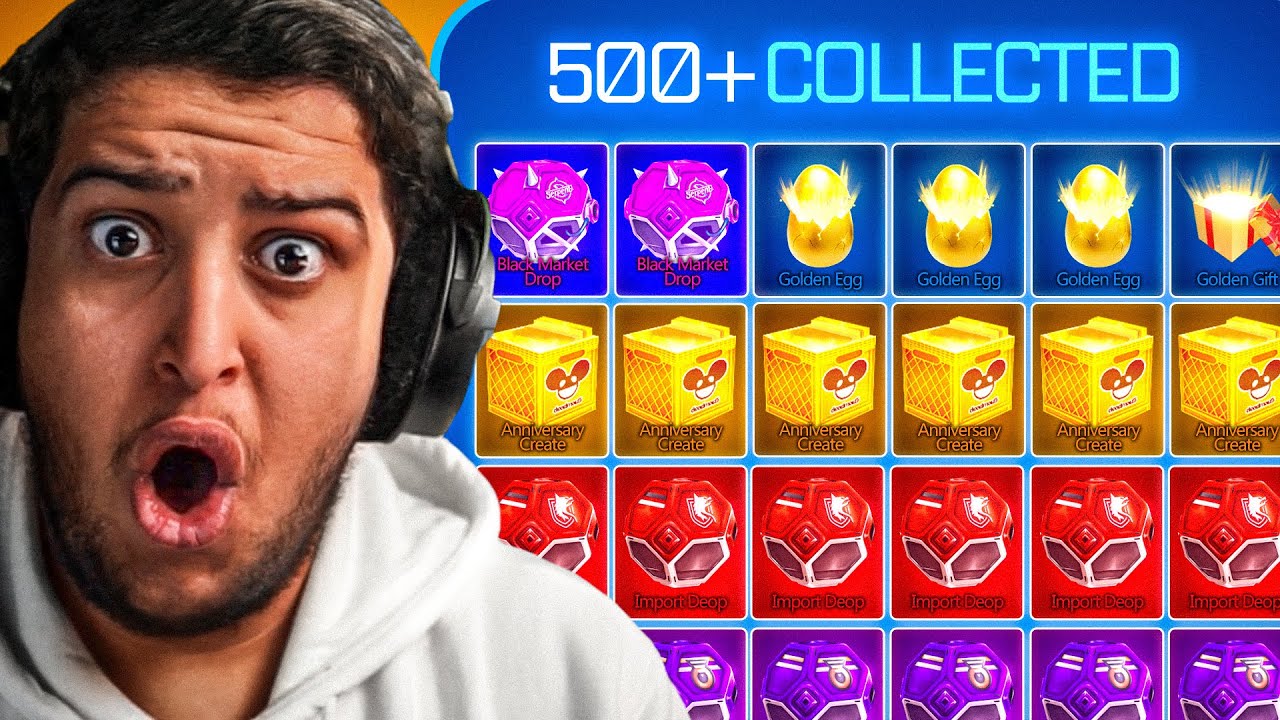 🔥 فتحت 500+ بكج في روكت ليق! طلعت لي أيتمات نادرة! 🤯💥