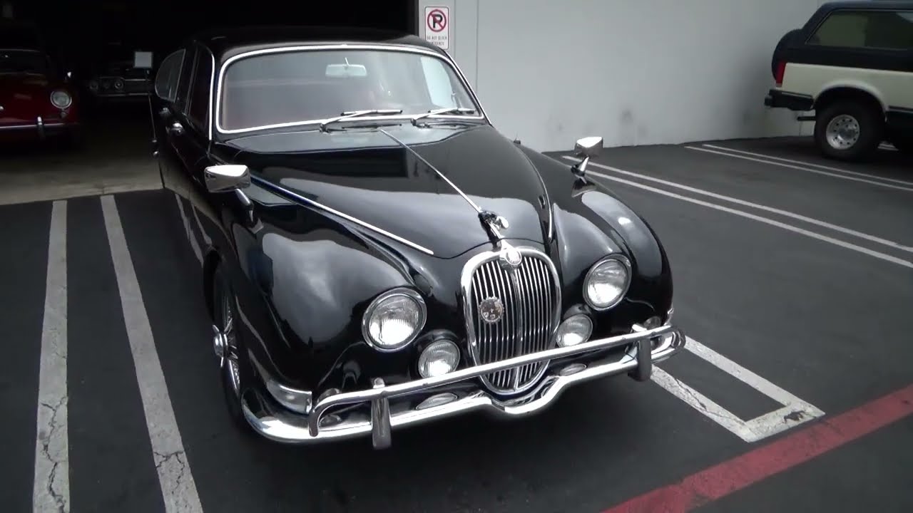 1965 Jaguar 3.8S Sedan test drive at Laguna Classic Cars