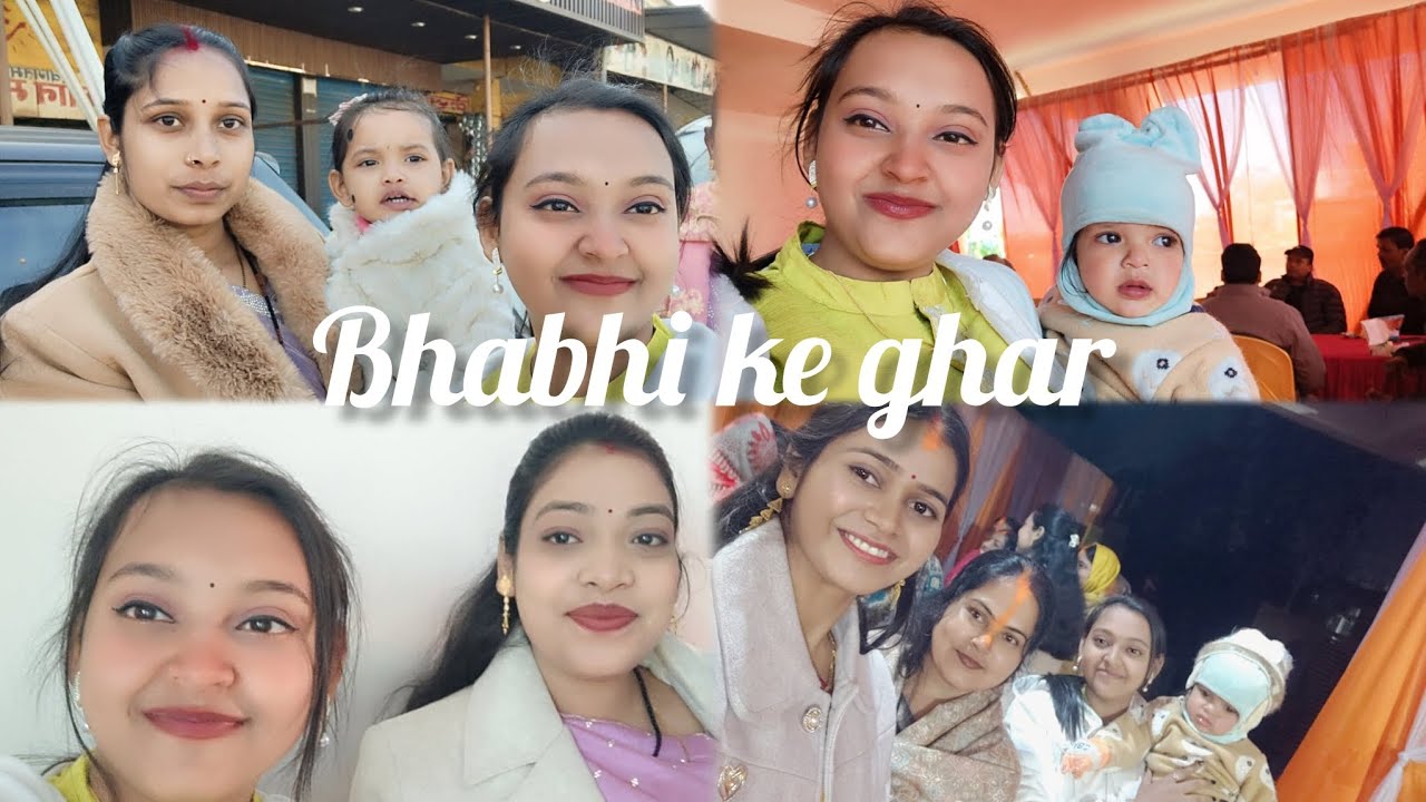 Function and fun in bhabhi ke ghar ❤️