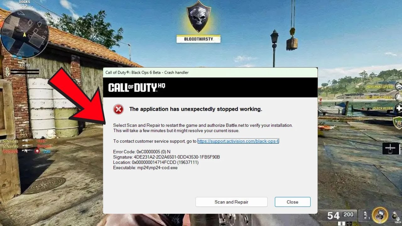 Как исправить ошибку вылета COD Black Ops 7 с кодом 0xc0000005 (cod.exe) | Решение проблемы сбоев...