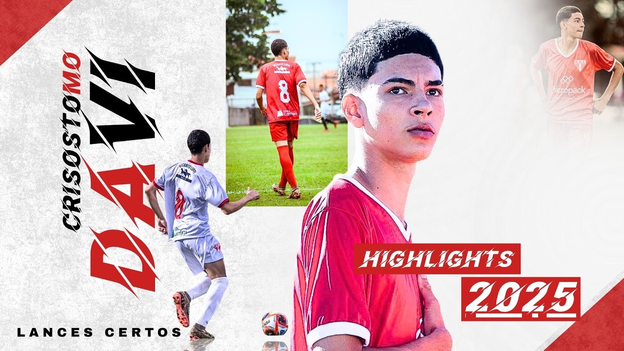 Davi Crisostomo • Zagueiro & Lateral Esq. • Highlights • 2025