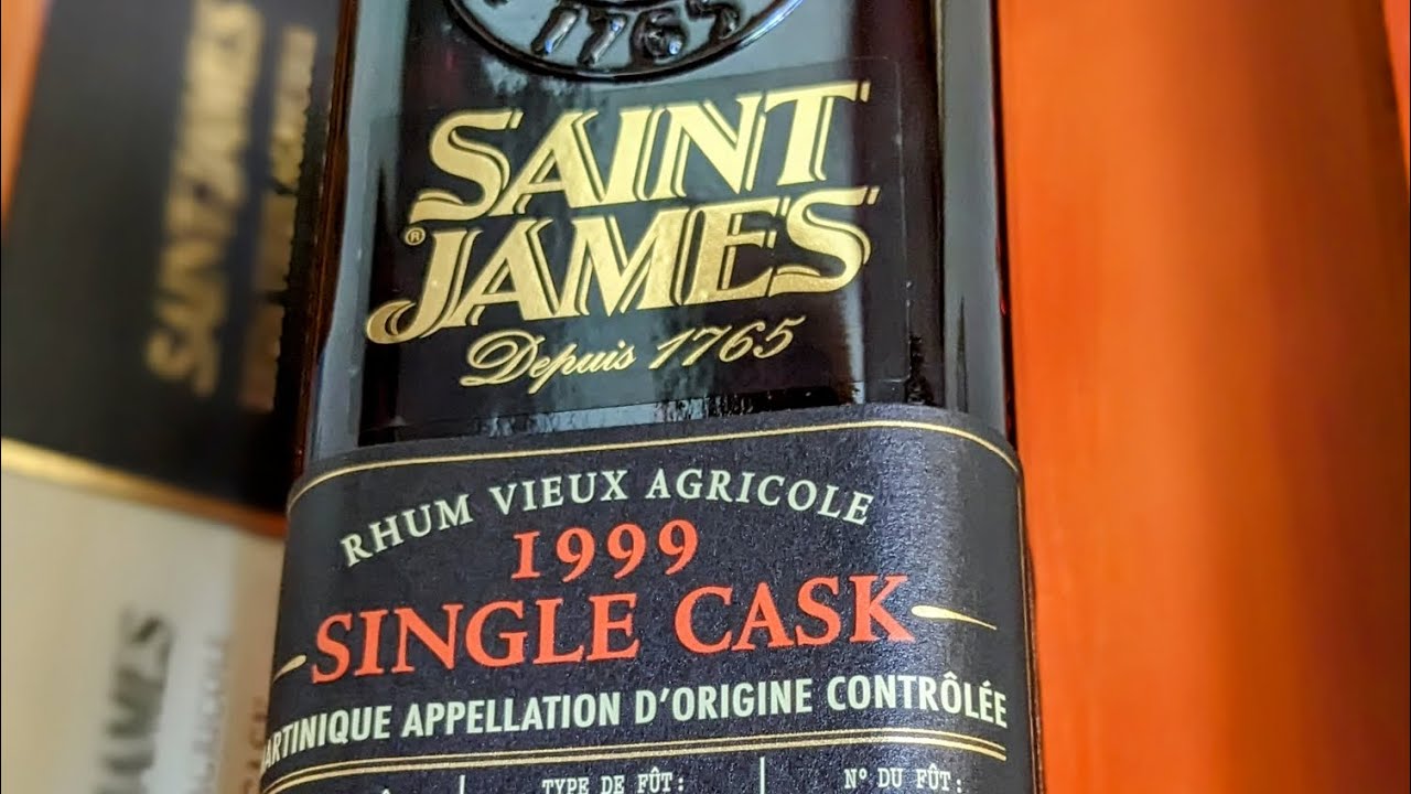 Dégustation rhum n°03 - Saint-James 1999 (42,9%) 16 ans d'âge