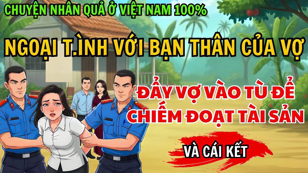 Chồng Ngoại T.ình Với Chính Bạn Thân Của Vợ: Đẩy Vợ Vào Tù Để Chiếm Đoạt Tài Sản – Và Cái Kết!