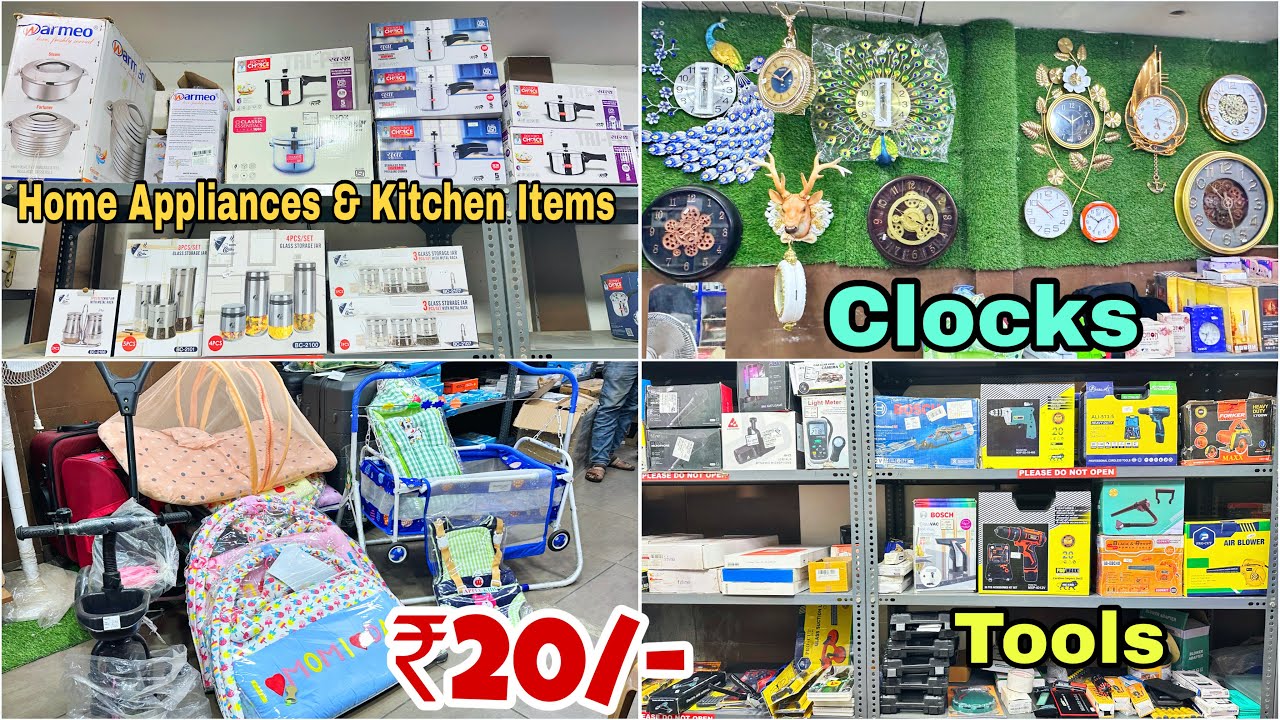 Cheapest Place To Buy An Electronics, Home Appliances, Toys, Gadgets, FMCG, Tools | Mumbai Market