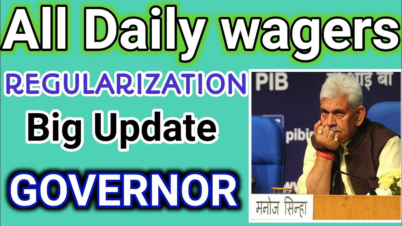 Daily wagers New Update || Regularization Policy Update