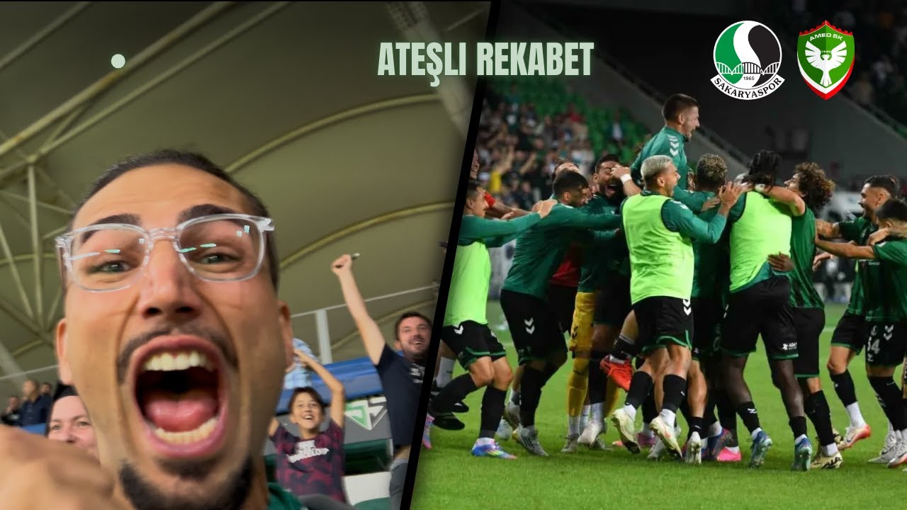 Wir haben die GEFÄHRLICHSTE RIVALITÄT der TÜRKEI überlebt 😨🔥 Sakaryaspor - Amedspor Vlog
