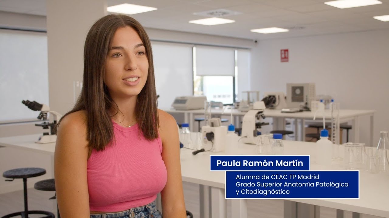 Opinión alumna Grado Superior Anatomía Patológica y Citodiagnóstico | CEAC FP Oficial