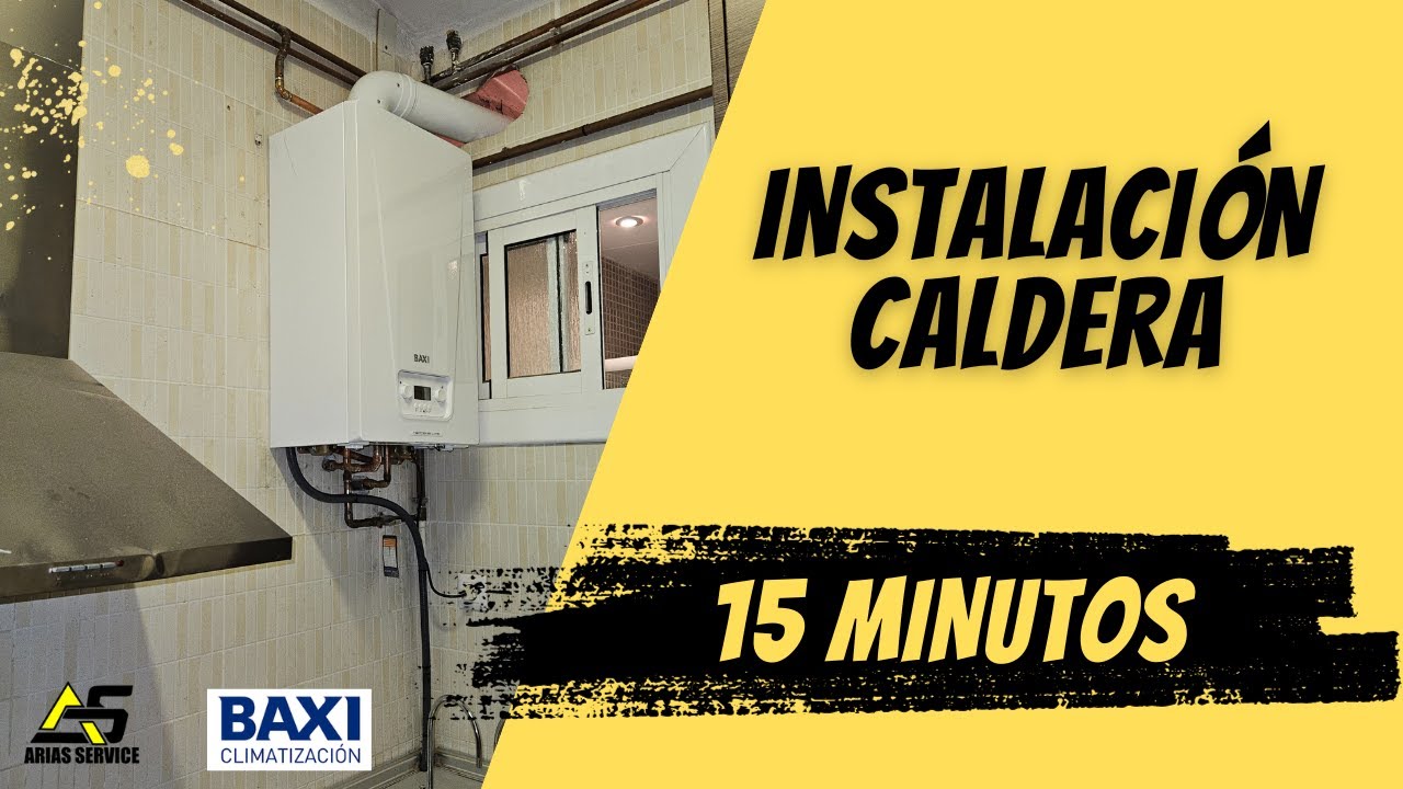 Como instalar caldera estanca en 15 minutos, paso a paso. (Instalaci&oacute;n completa)