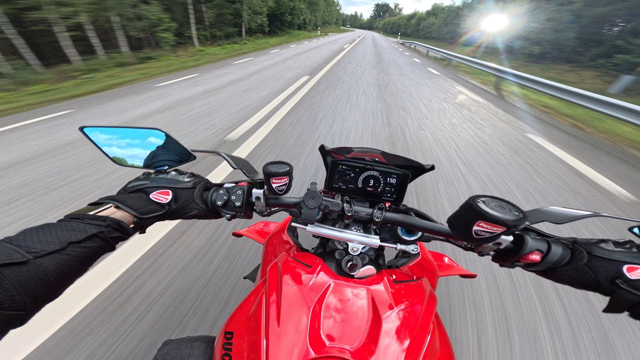 Ducati Streetfighter v4s 2025. Real beast, chill ride POV😈