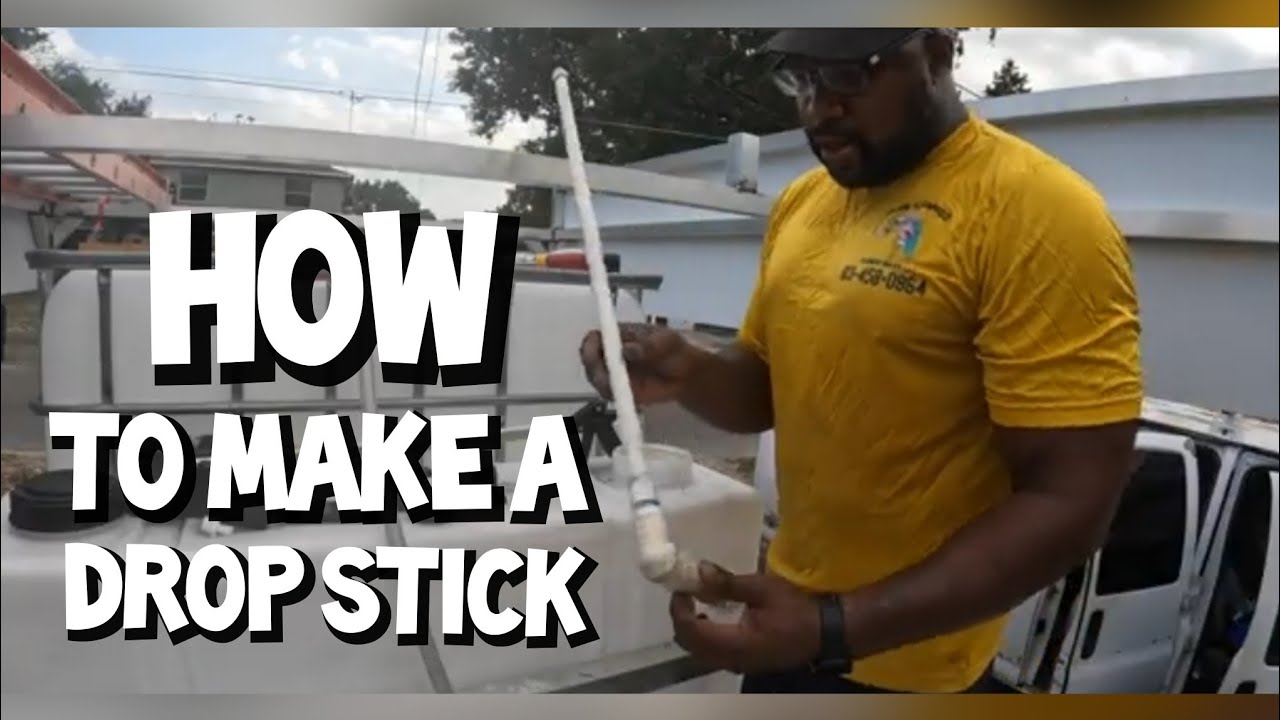 How To Make A Drop Stick #softwashing #pressurewashing #downstream