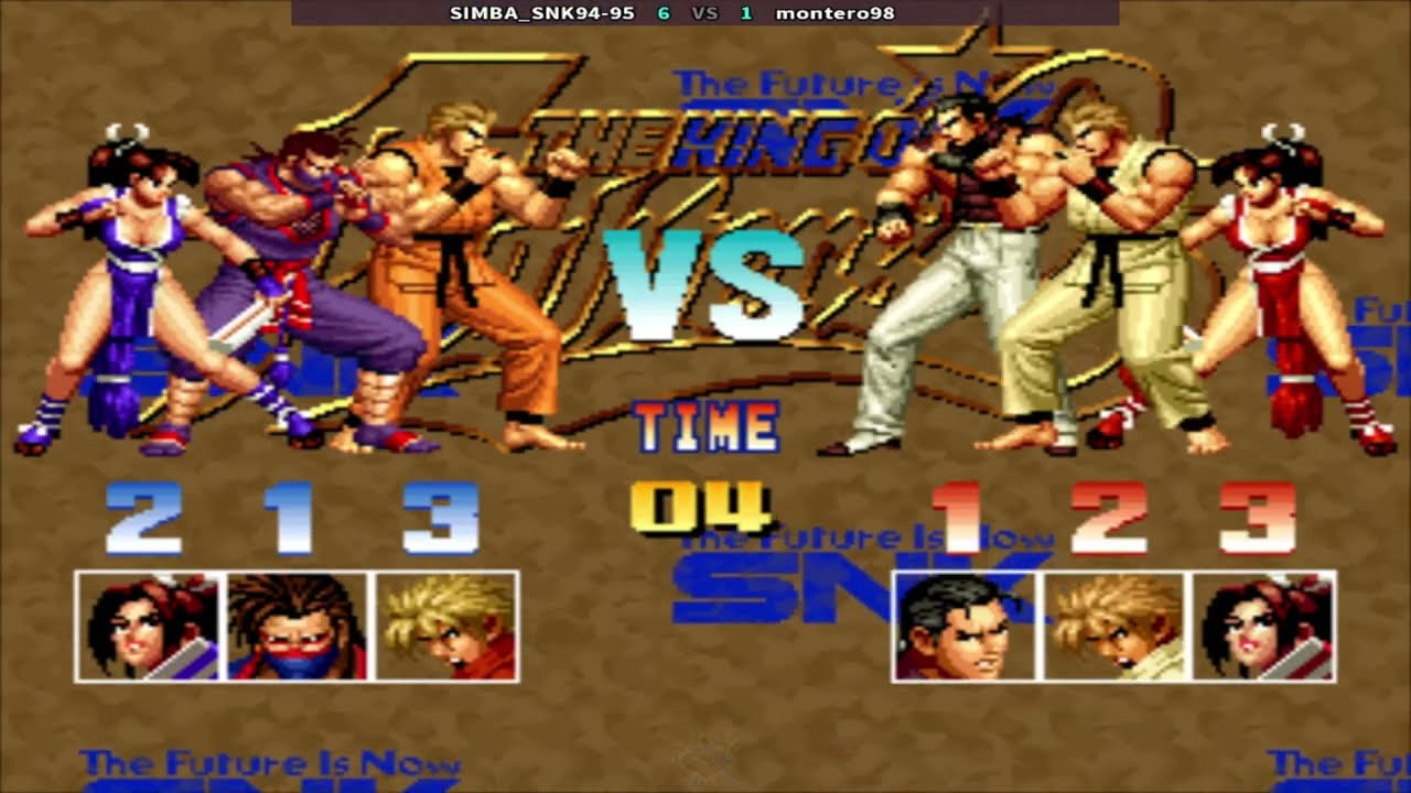 KOF '95 SIMBA_SNK94-95 (PE) vs montero98 (ES) || Play Date 15 Mar 26