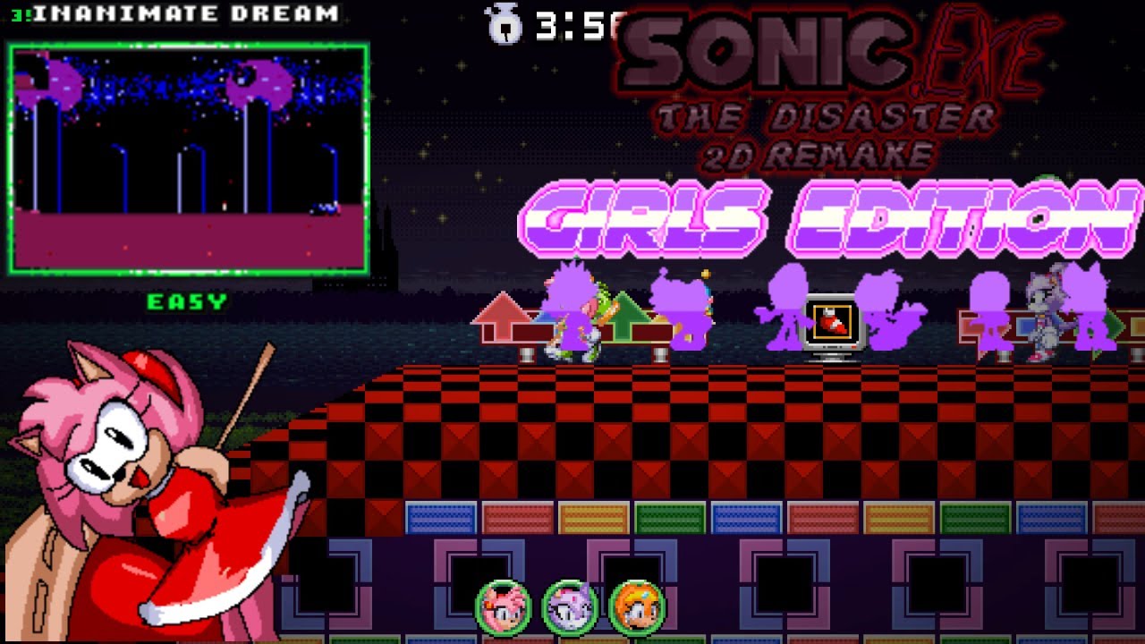 Sonic.exe The Disaster 2D Remake - Girls Edition Mod Android PC