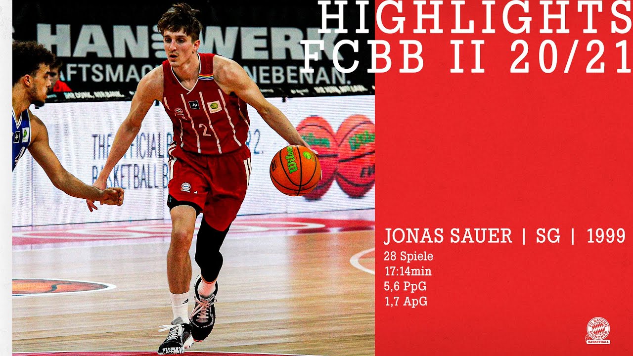Highlights Jonas Sauer // FCBB II ProB 2020/21