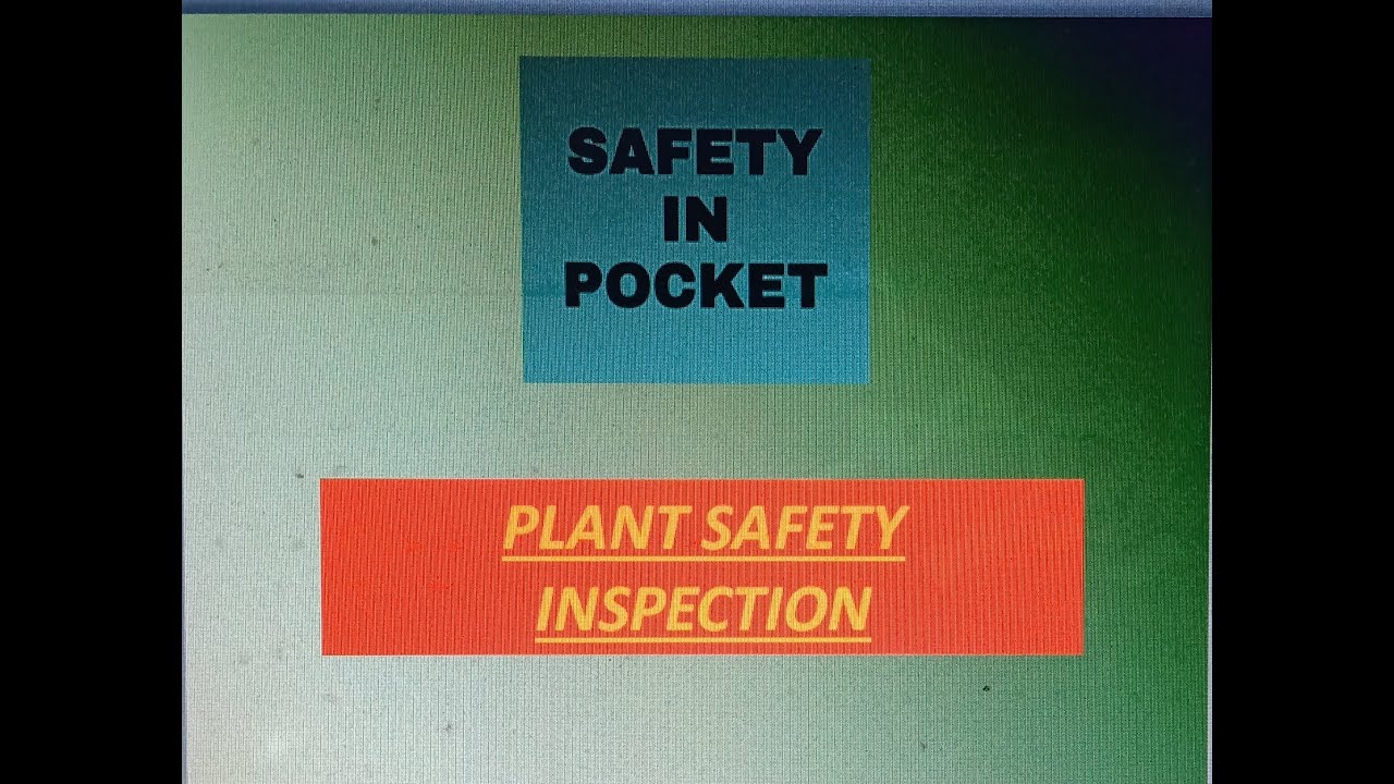 PDIS-  PLANT SAFETY INSPECTION