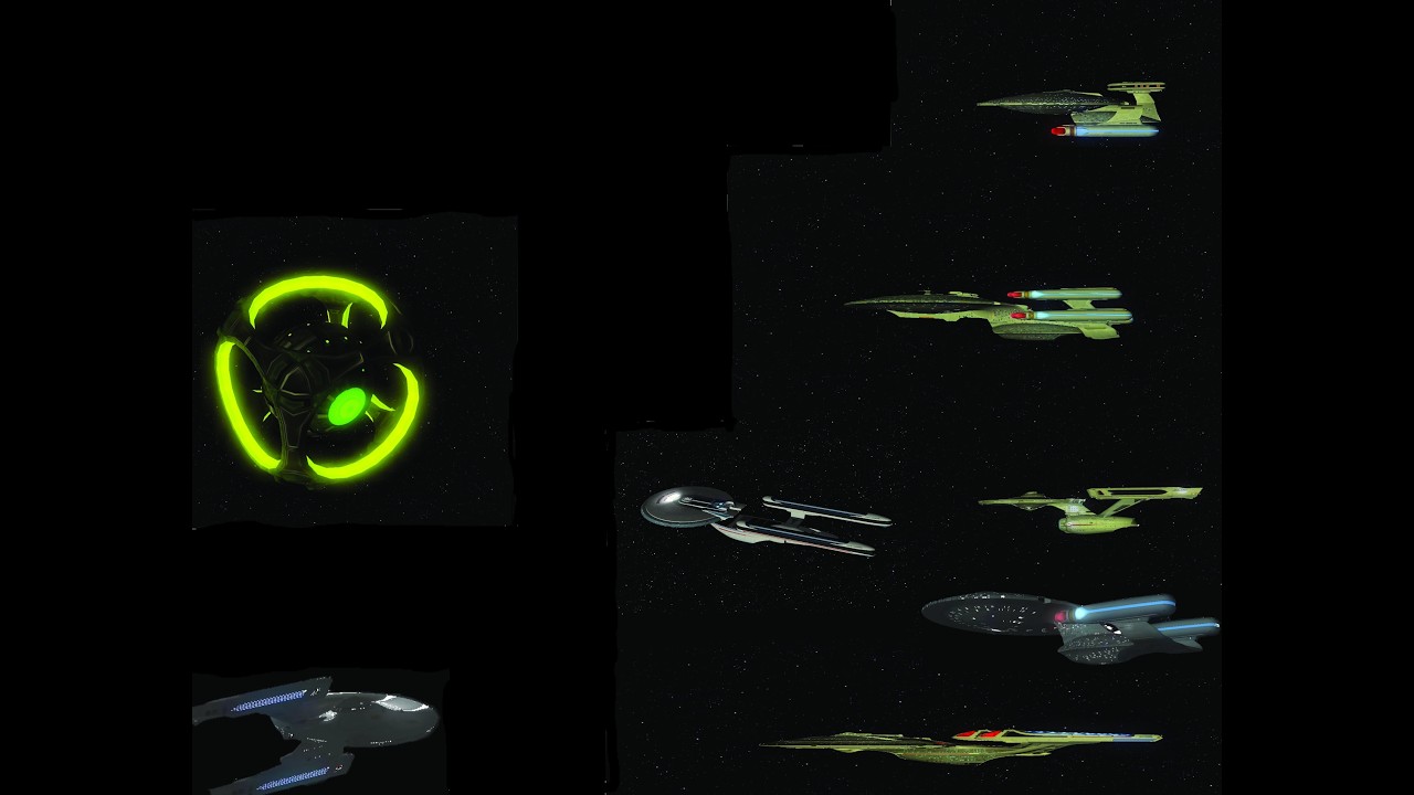 BorgSC Vs 7 Federation Ships
