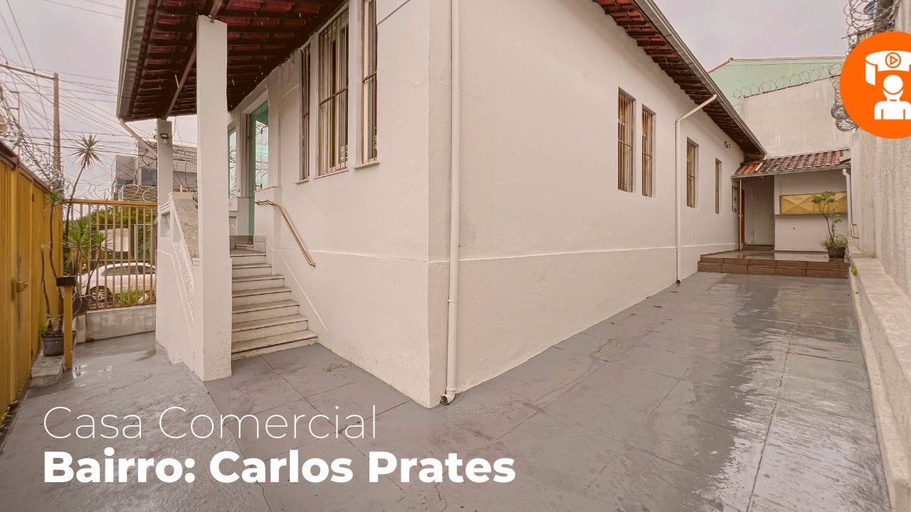 VENDA: CASA COMERCIAL - CARLOS PRATES - BH/ MG (CÓDIGO: 652758)