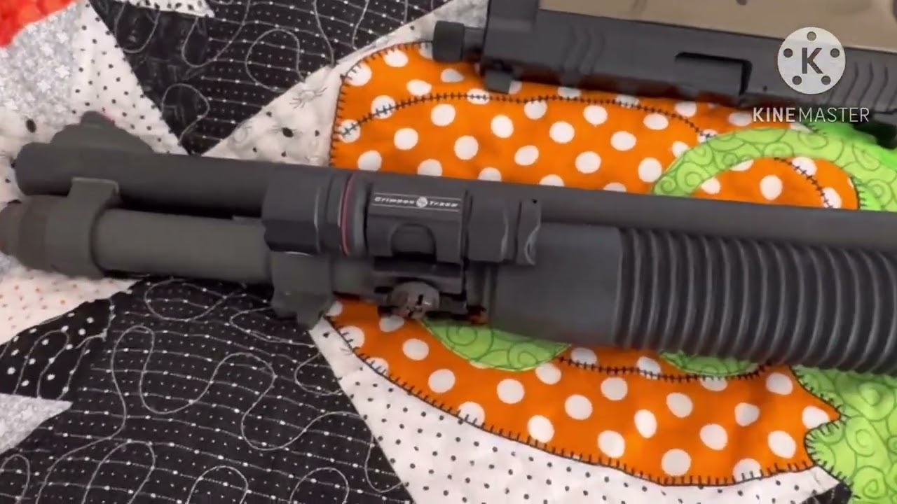 A shotgun light mount option you can reach.