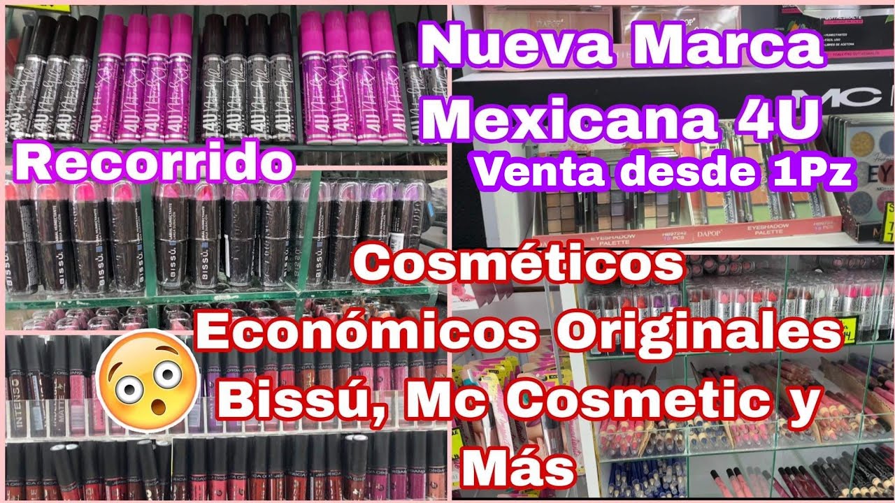 COSMÉTICOS MARCAS ECONÓMICAS/BISSU/4U/IM/PROSA/VENTA DESDE 1 PIEZA/CENTRO CDMX
