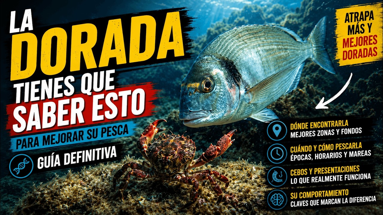 La DORADA: Tienes que SABER ESTO para mejorar su pesca (Guía Definitiva) 🧬