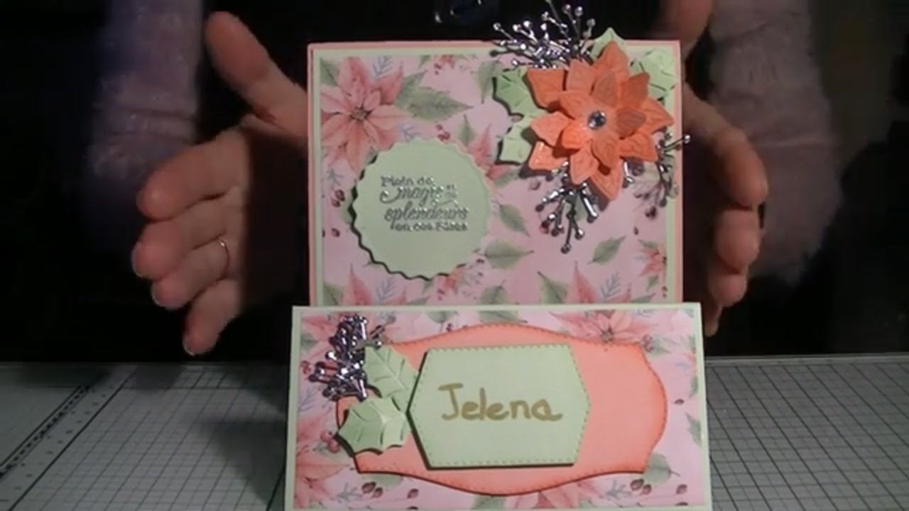 Tuto scrap - Carte marque place
