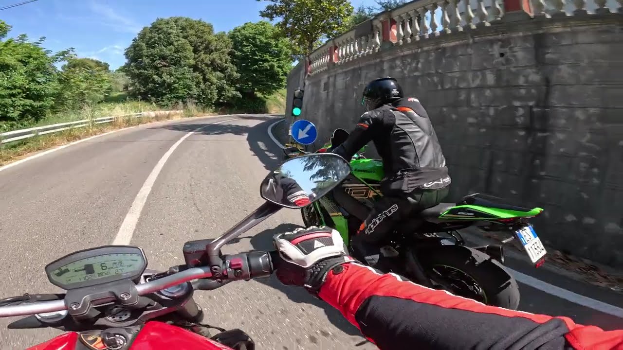 Passo del Giogo in Moto dal Mugello a Firenzuola