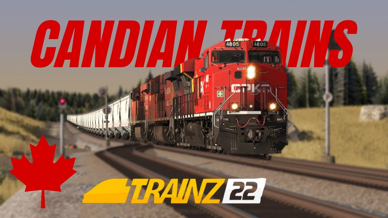 Canadian Trains in Train2022! 