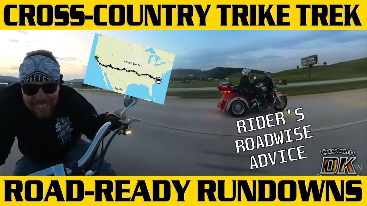 Trike Road Trips - Tips for Long Distance Adventures