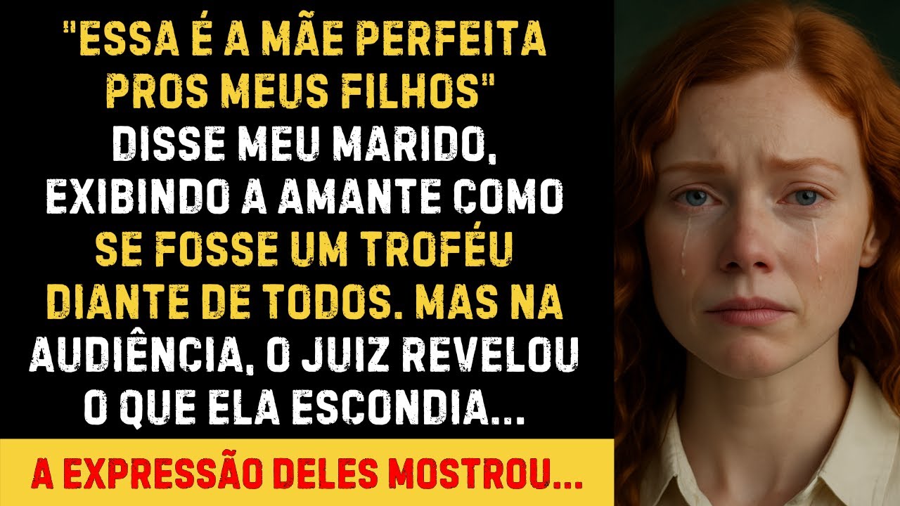 Meu marido apresentou a amante como “a mãe perfeita” para nossos filhos… até o juiz revelar o que…