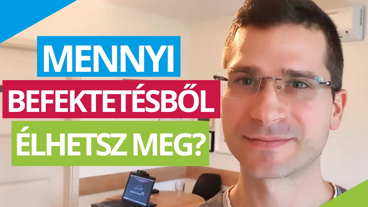 Mennyi pénz hozamából lehet megélni? (A 4%-os szabály)