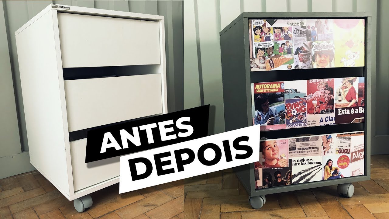 COMO PINTAR UM MÓVEL SEM LIXAR: o jeito mais fácil de todos! | faça você mesmo | Reforma
