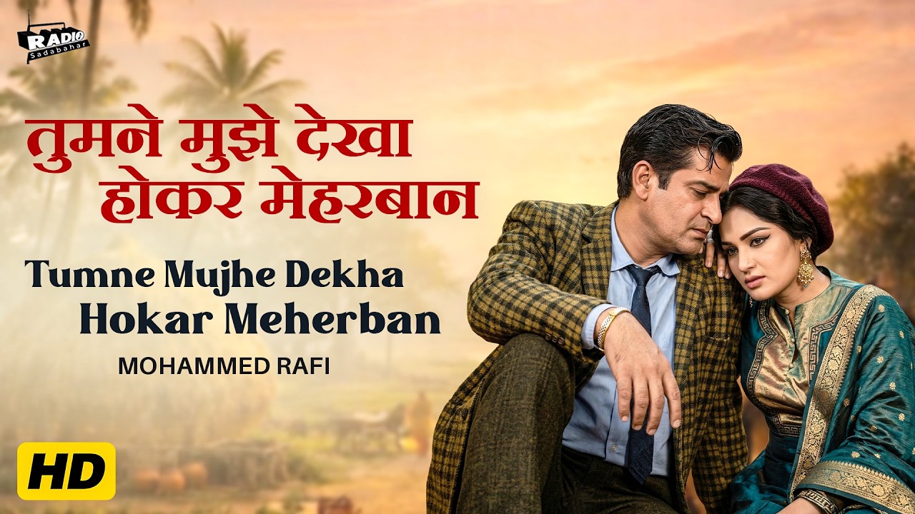 Tumne Mujhe Dekha Hokar Meherban | Mohammed Rafi | Teesri Manzil | Shammi Kapoor | Old Romantic Song