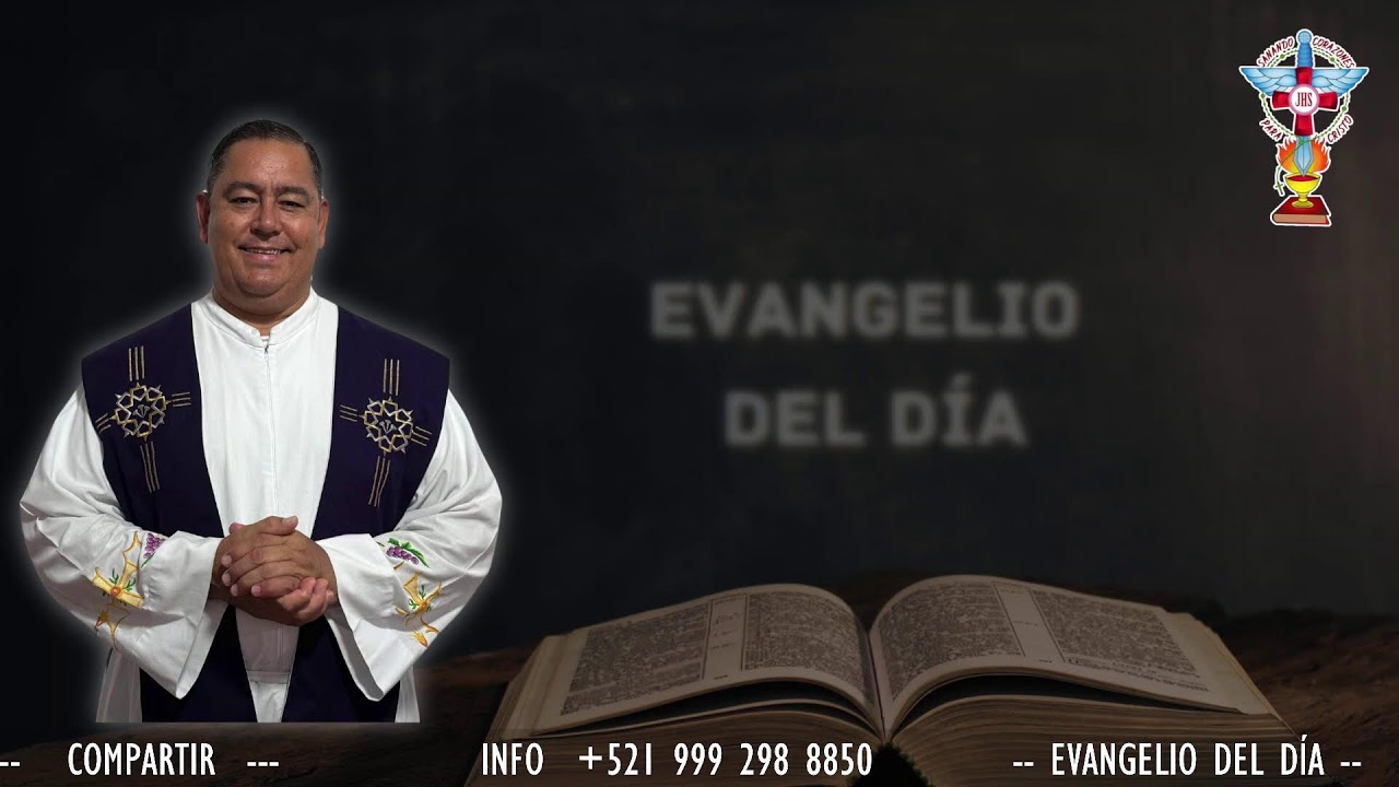 EVANGELIO DEL DIA. DOMINGO 22 DE FEBRERO 2026.
