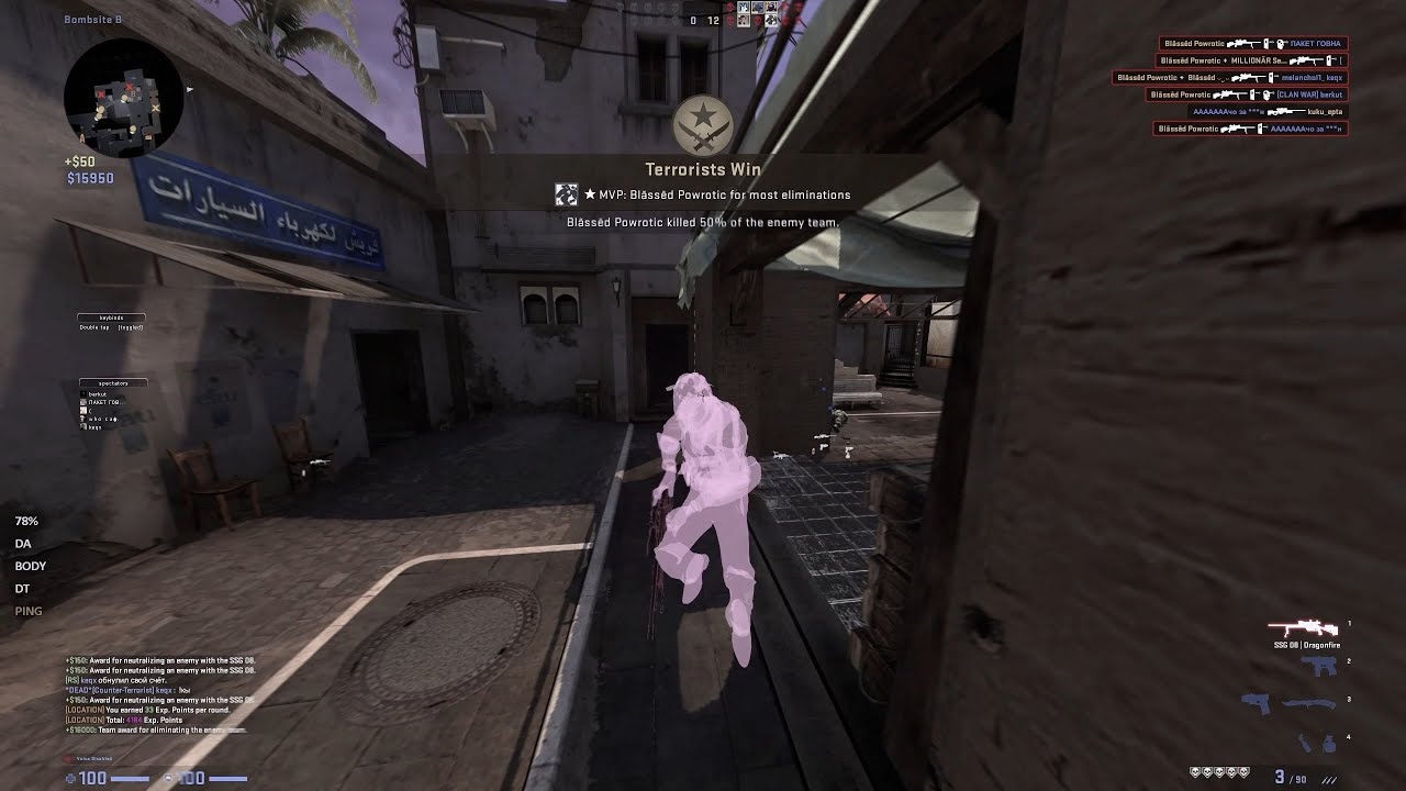 My typical day with 'prediction' and luck ft. gamesense/neverlose