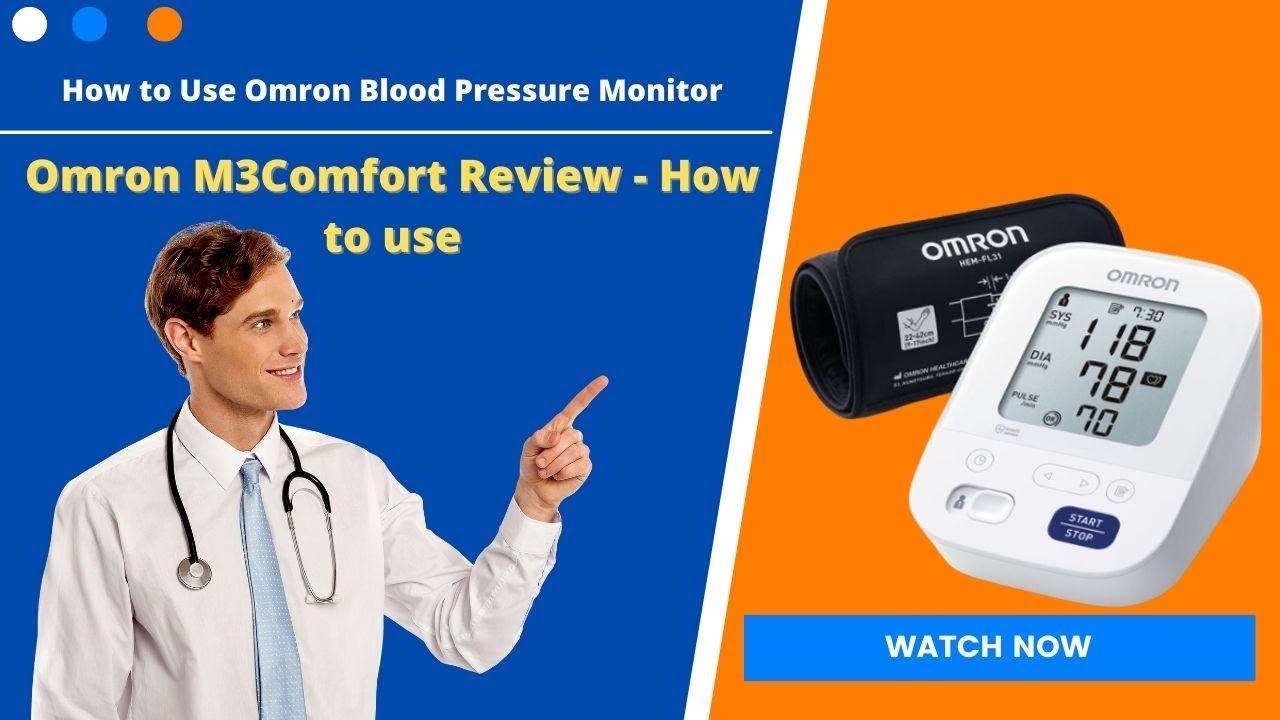 How to Use Omron M3 Comfort 🩺 | Step-by-Step Blood Pressure Monitor Guide!