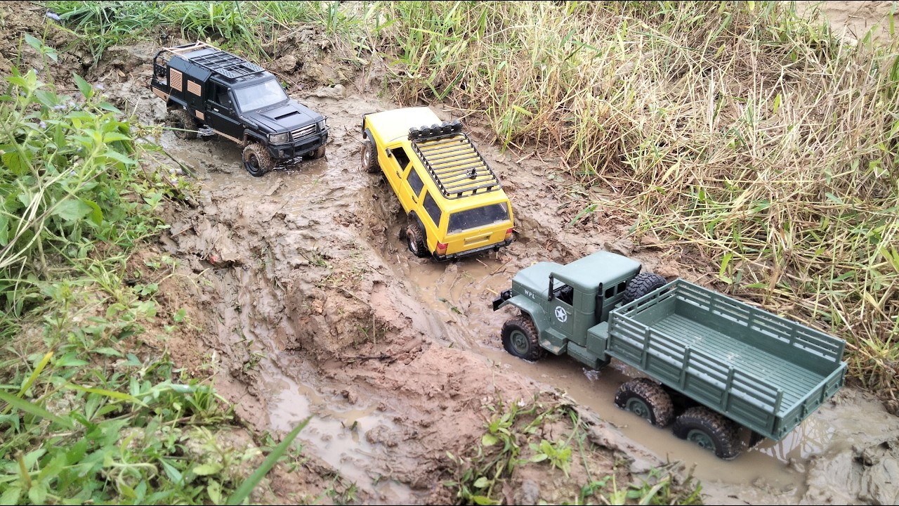 RC Offroad Adventure | Extreme Terrain Challenge: Mud, Sand & Steep Hills. #1