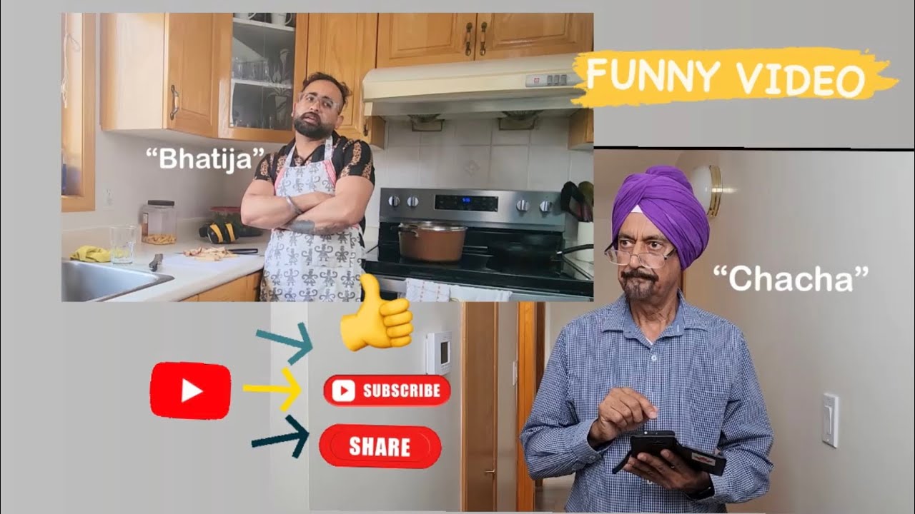 Chacha & Bhatija funny story with moral 😊 @sewakwinnipeg  #funnyvideo #funny #viralvideos