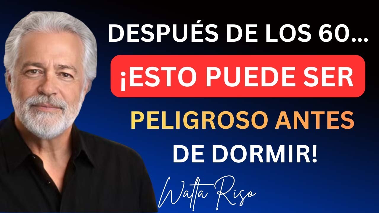Nunca Hagas Esto Antes de Dormir si Tienes Más de 60 o 70 Años