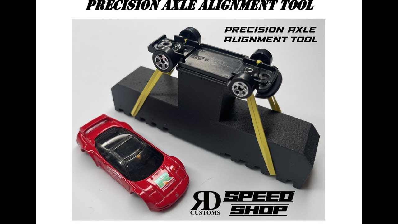 Hot Wheels Axle Alignment Jig Tool RD Customs Speed Shop