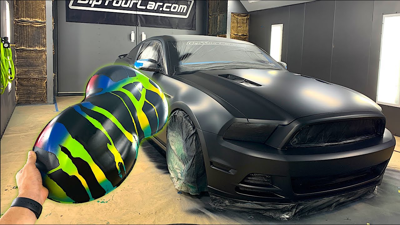 Trying a Crazy LIQUID SOAP Paint Masking Trick on a Whole Car