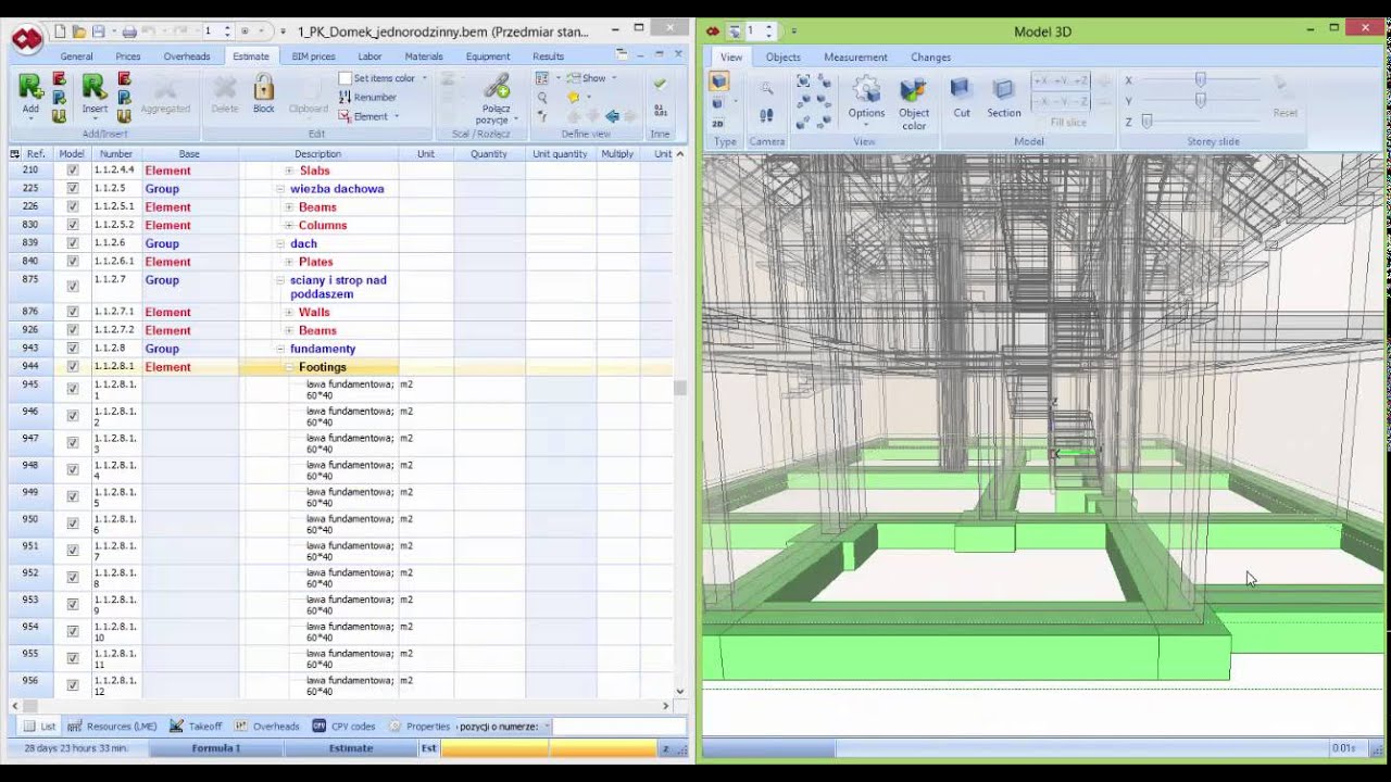 BIMestiMate - BIM-based Cost Estimation Software