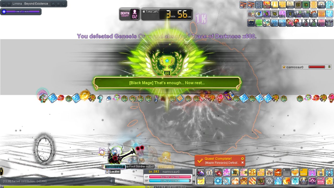 Maplestory Hero Pre-lib Black Mage Solo