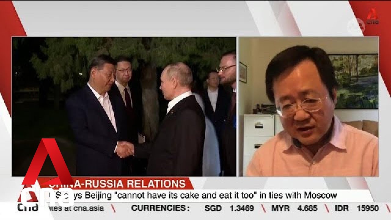 Steve Tsang on Putin's trip to China