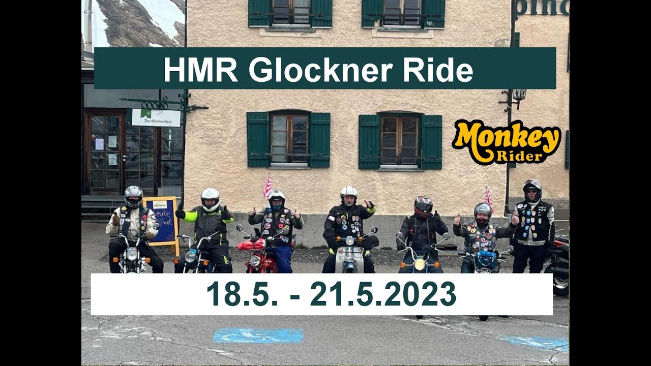 Honda Mini Riders Glockner Ride 2023, Fahrvideo