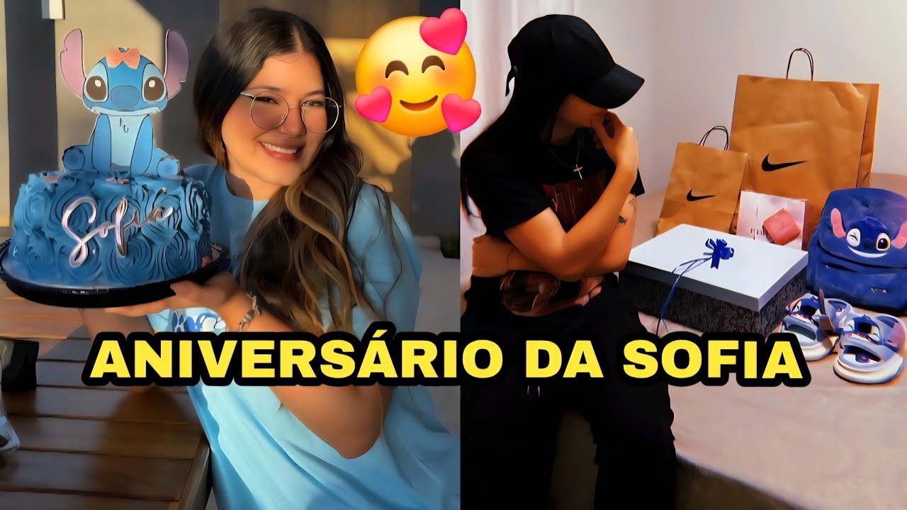 VIEMOS COMEMORAR O ANIVERSÁRIO DA SOFIA