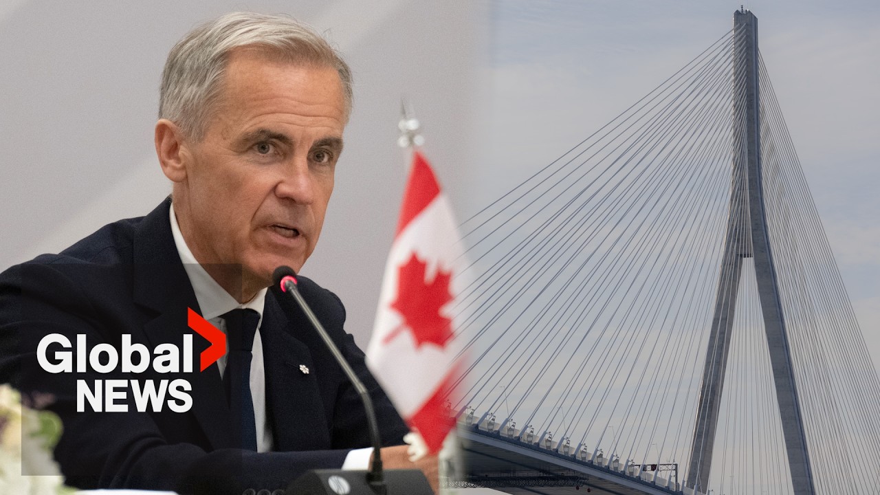 No sharing of Gordie Howe bridge toll until &ldquo;all of the debt is repaid&rdquo; by US, Carney says